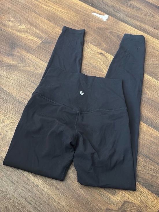 lululemon athletica Pants - lululemon athletica Black High-Waist Leggings with Center Back Logo